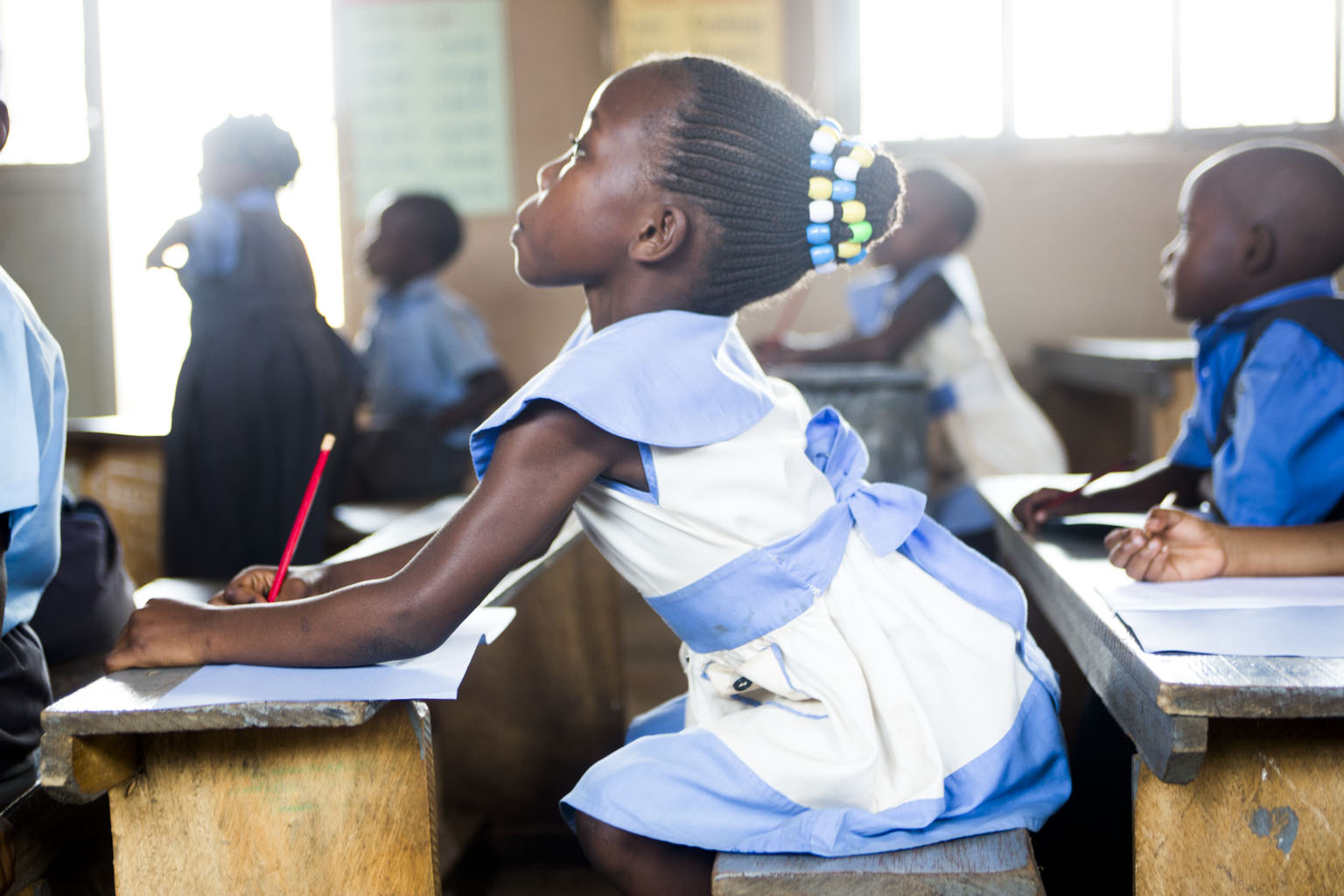 By sending a girl to school, we not only educate the next generation, but we change the world.